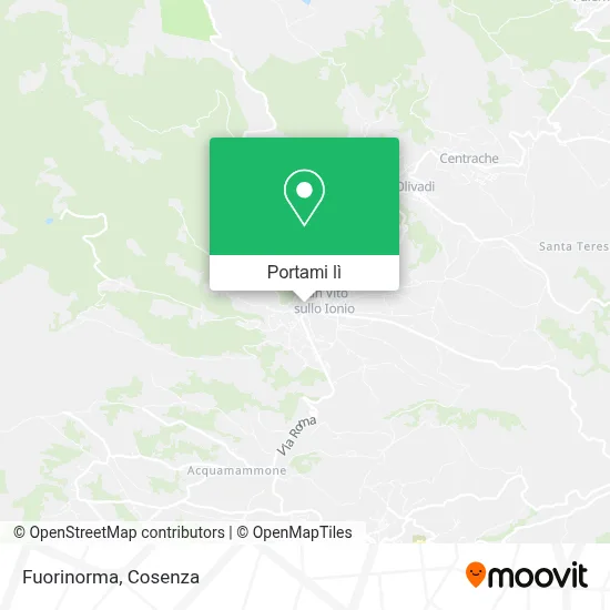 Mappa Fuorinorma