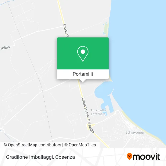 Mappa Gradilone Imballaggi