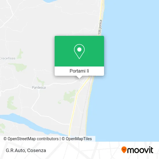 Mappa G.R.Auto