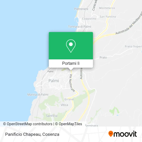 Mappa Panificio Chapeau