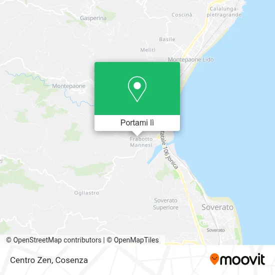 Mappa Centro Zen