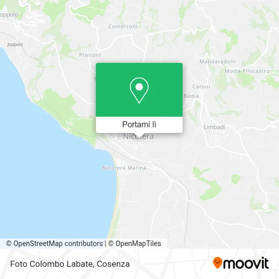 Mappa Foto Colombo Labate