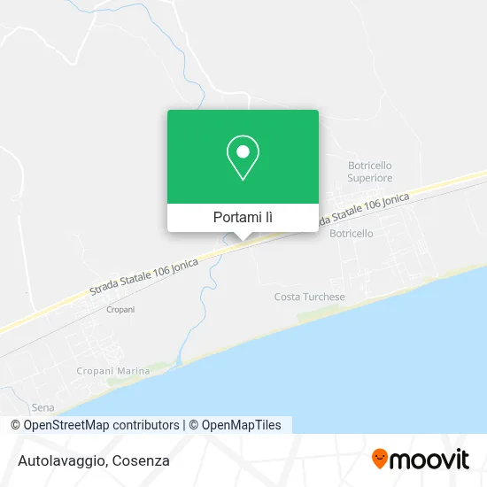 Mappa Autolavaggio