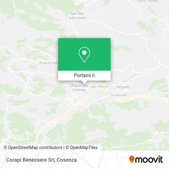 Mappa Corapi Benessere Srl