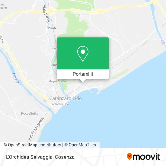 Mappa L'Orchidea Selvaggia