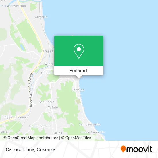Mappa Capocolonna