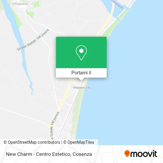 Mappa New Charm - Centro Estetico