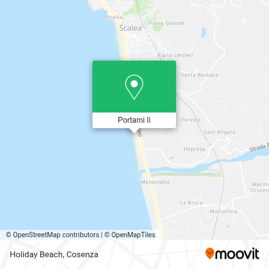Mappa Holiday Beach