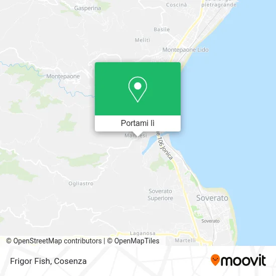 Mappa Frigor Fish