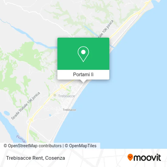 Mappa Trebisacce Rent