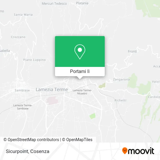Mappa Sicurpoint