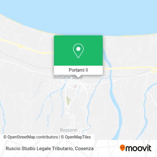 Mappa Ruscio Studio Legale Tributario