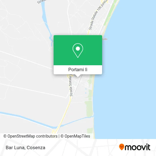 Mappa Bar Luna