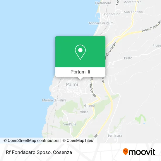 Mappa Rf Fondacaro Sposo