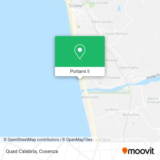 Mappa Quad Calabria