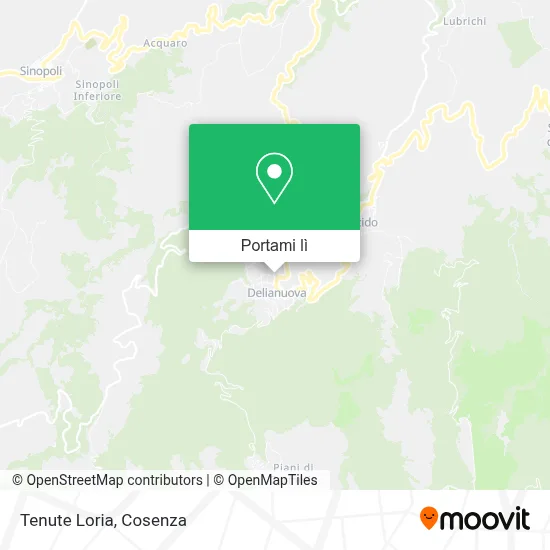 Mappa Tenute Loria
