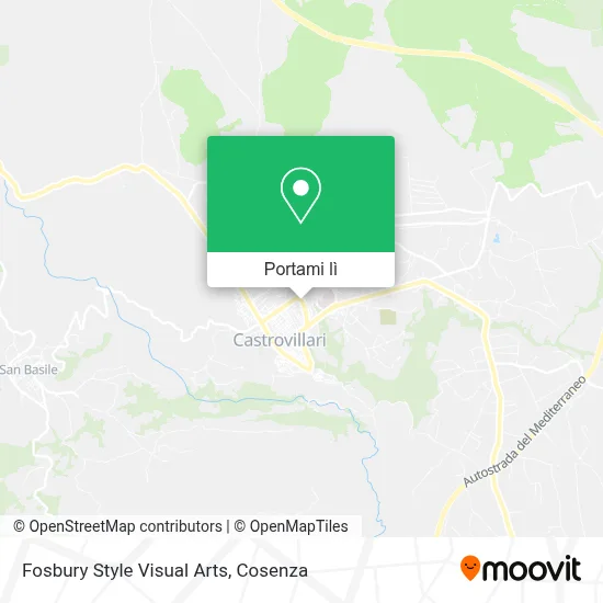 Mappa Fosbury Style Visual Arts
