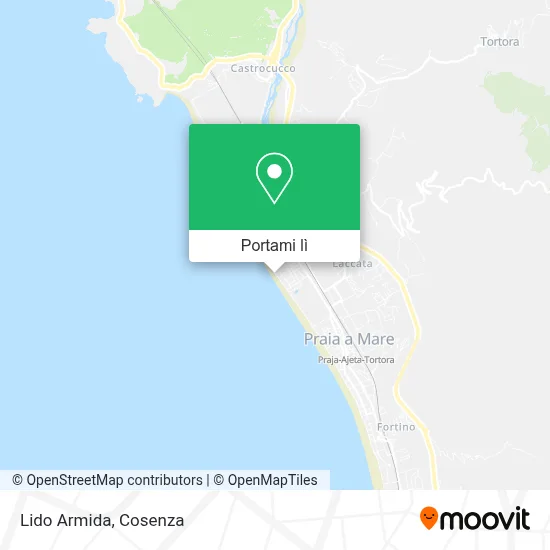Mappa Lido Armida