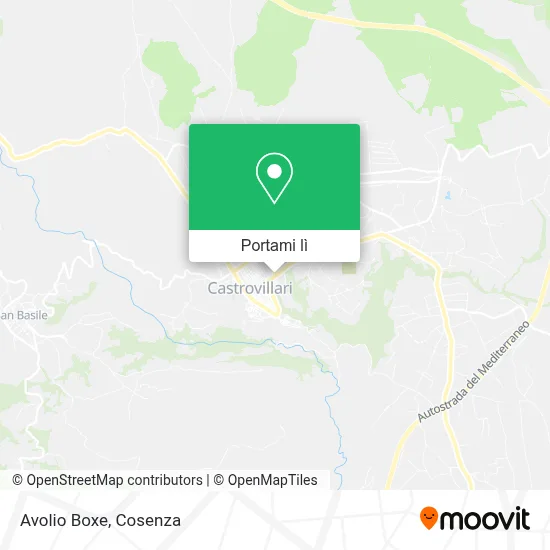 Mappa Avolio Boxe
