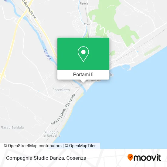 Mappa Compagnia Studio Danza