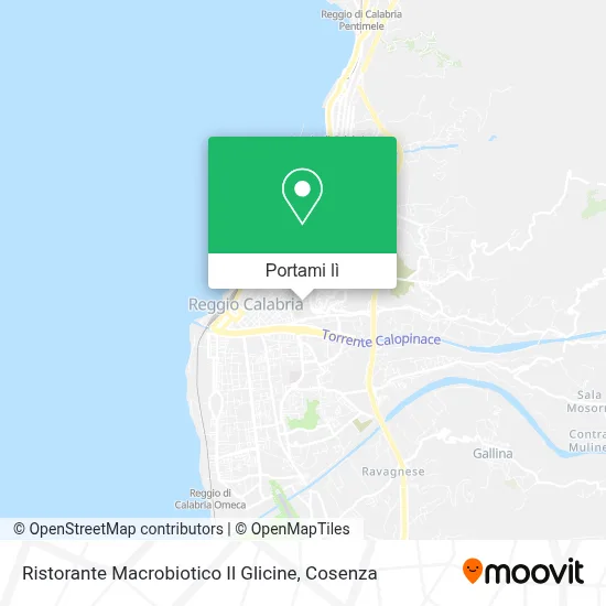 Mappa Ristorante Macrobiotico Il Glicine