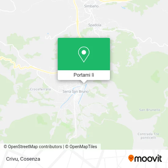 Mappa Crivu