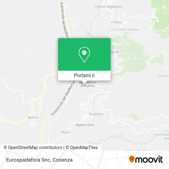 Mappa Eurospadafora Snc