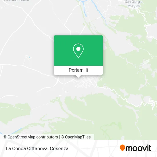 Mappa La Conca Cittanova