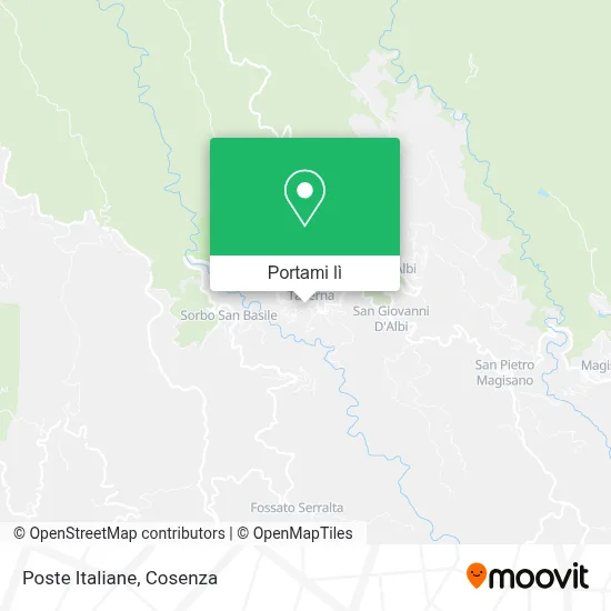 Mappa Poste Italiane