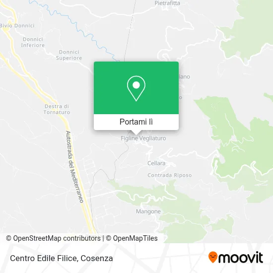 Mappa Centro Edile Filice
