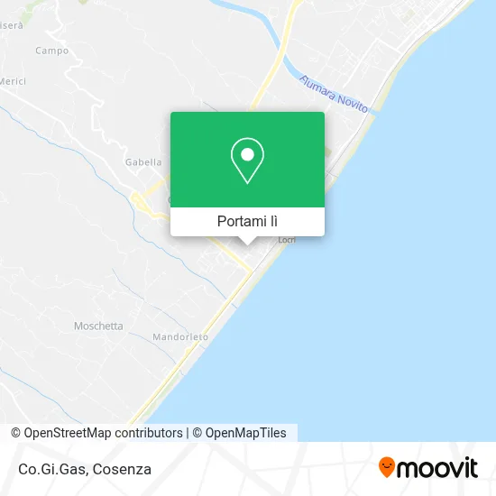 Mappa Co.Gi.Gas
