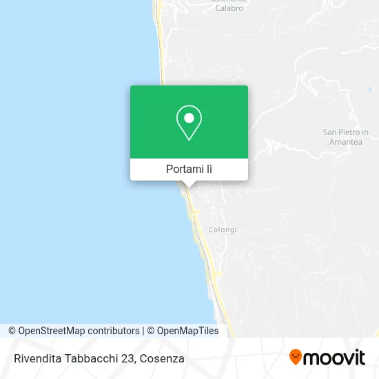 Mappa Rivendita Tabbacchi 23