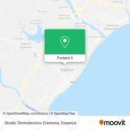 Mappa Studio Termotecnico Cremona