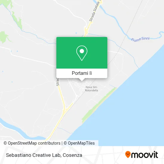 Mappa Sebastiano Creative Lab
