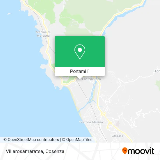 Mappa Villarosamaratea