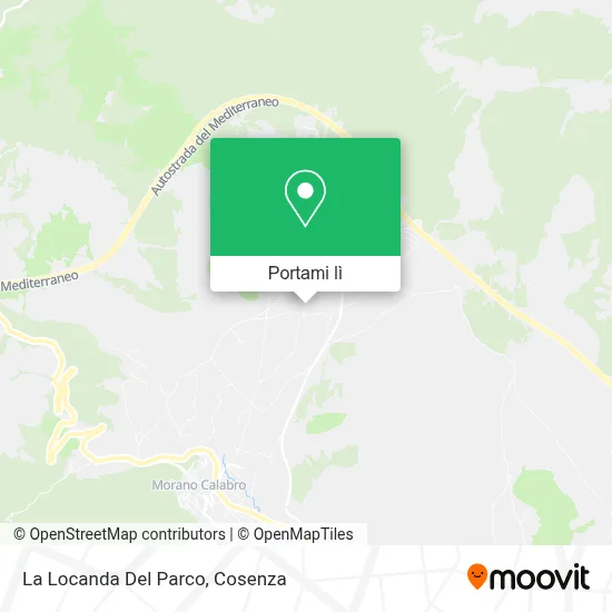 Mappa La Locanda Del Parco