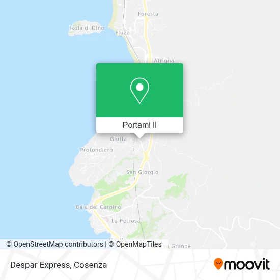 Mappa Despar Express