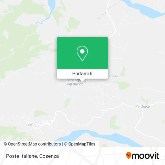 Mappa Poste Italiane