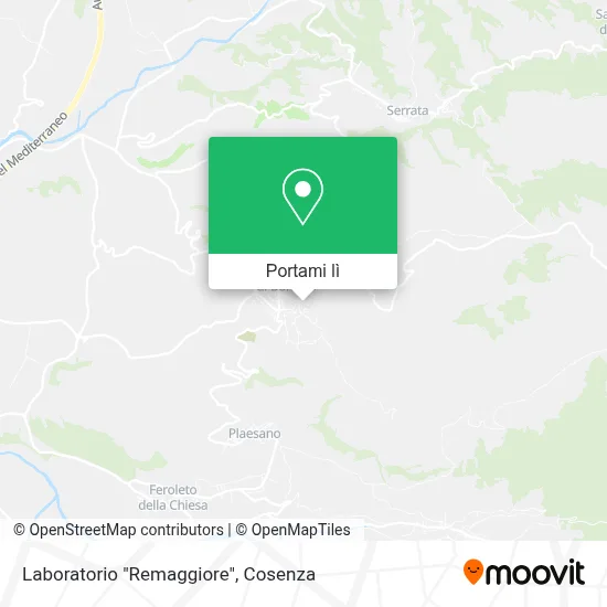 Mappa Laboratorio "Remaggiore"