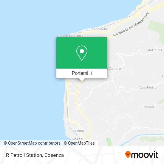 Mappa R Petroli Station