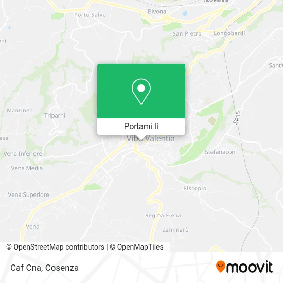 Mappa Caf Cna