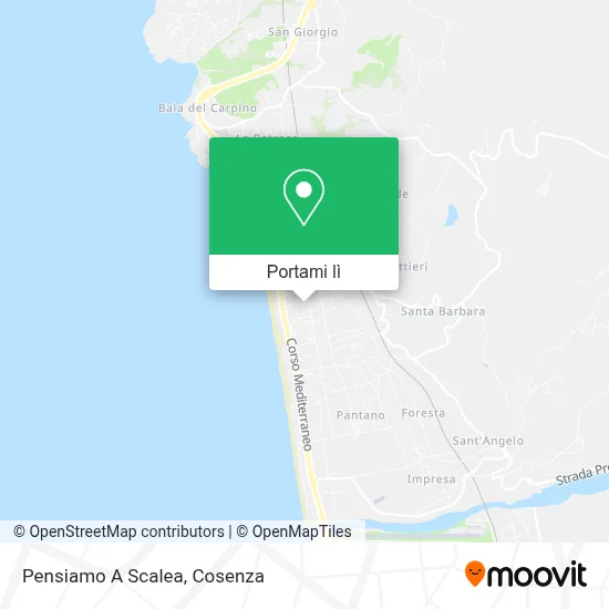 Mappa Pensiamo A Scalea