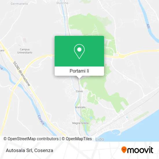 Mappa Autosala Srl