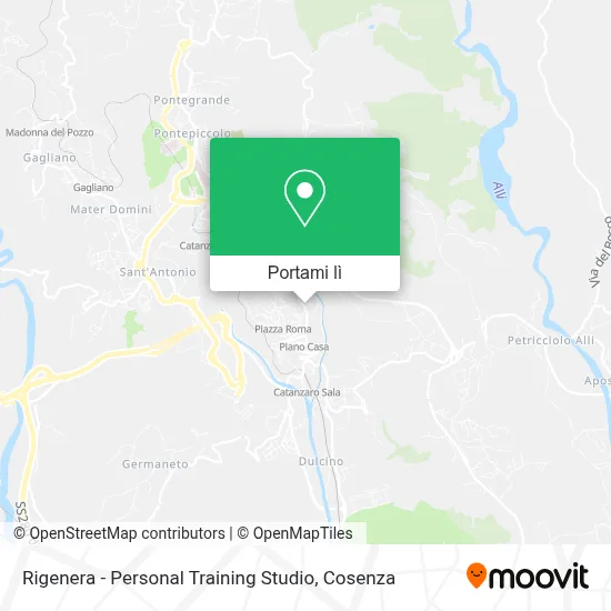 Mappa Rigenera - Personal Training Studio