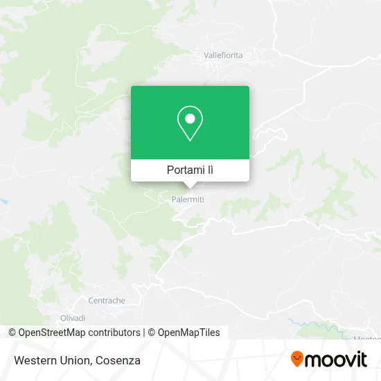Mappa Western Union