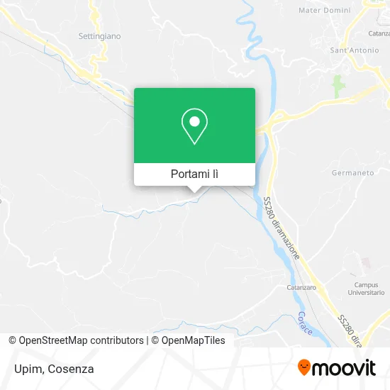 Mappa Upim