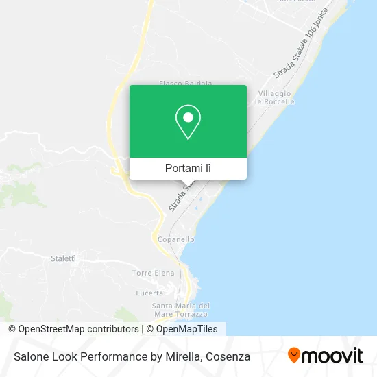 Mappa Salone Look Performance by Mirella