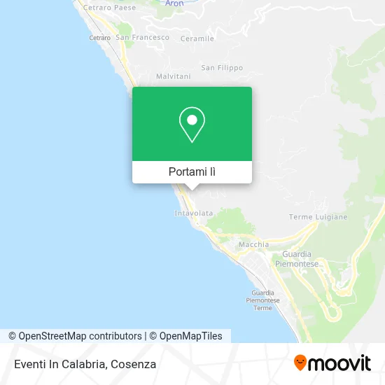 Mappa Eventi In Calabria