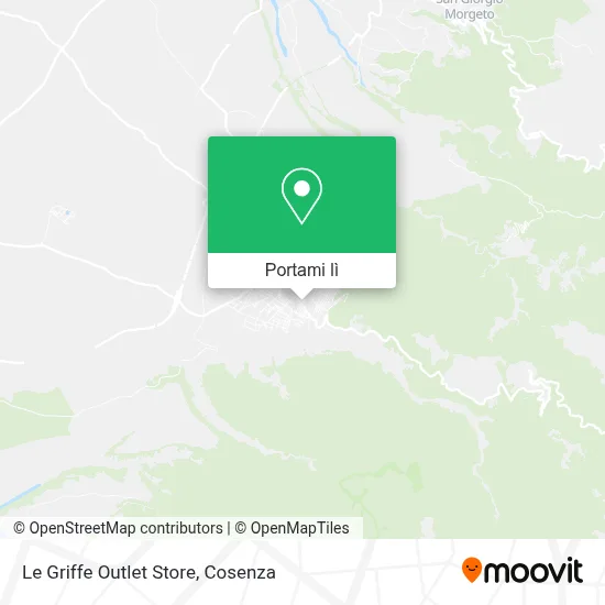 Mappa Le Griffe Outlet Store