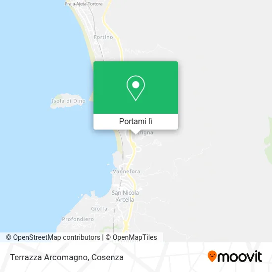 Mappa Terrazza Arcomagno